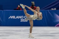Alysa Liu of the United States at the 2026 Milan Cortina Winter Olympics in Milan, Italy. (Photo by Getty Images)