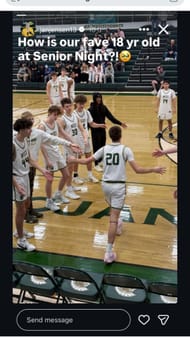 Jan Jensen's Instagram story