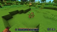 Food items can be found growing naturally in the wild (Image via Sportskeeda Gaming || Hypixel Studios)