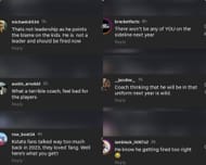 Reaction to Don Jerome's outburst