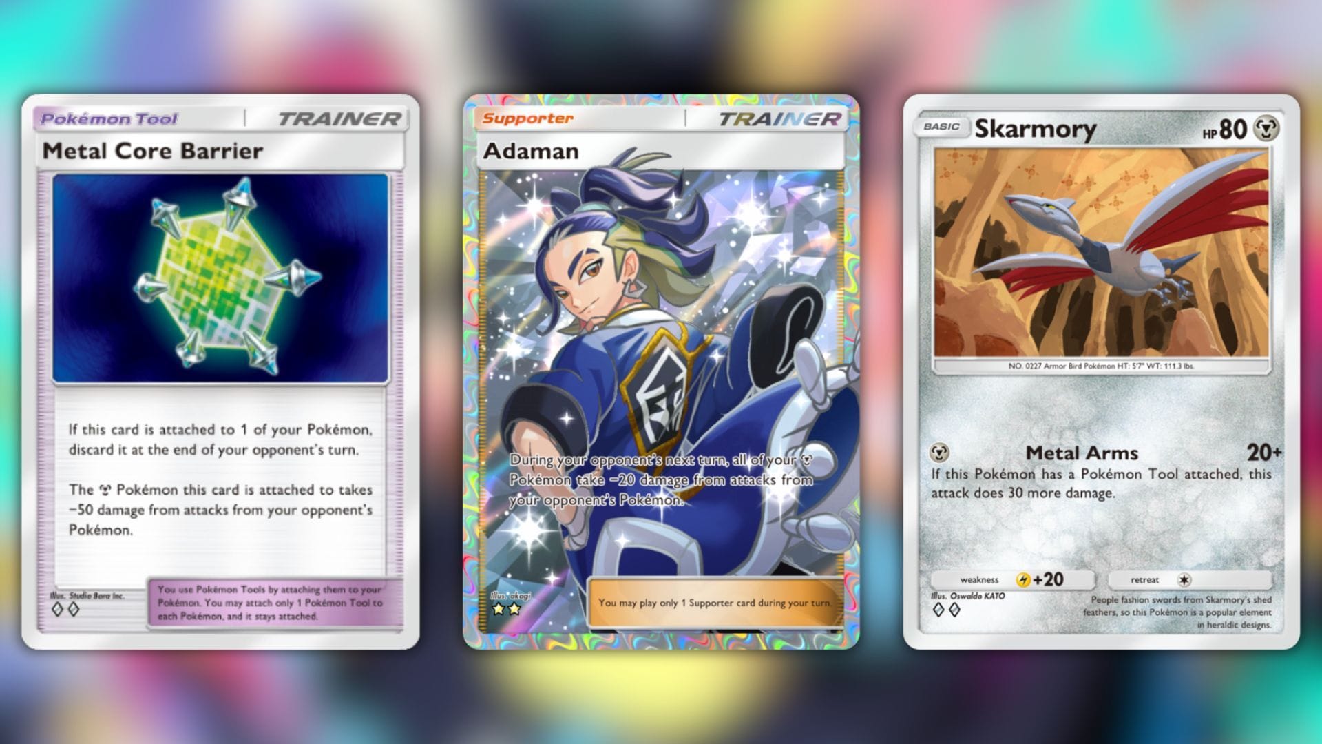 Best supporting cards in this deck (Image via The Pokemon Company)