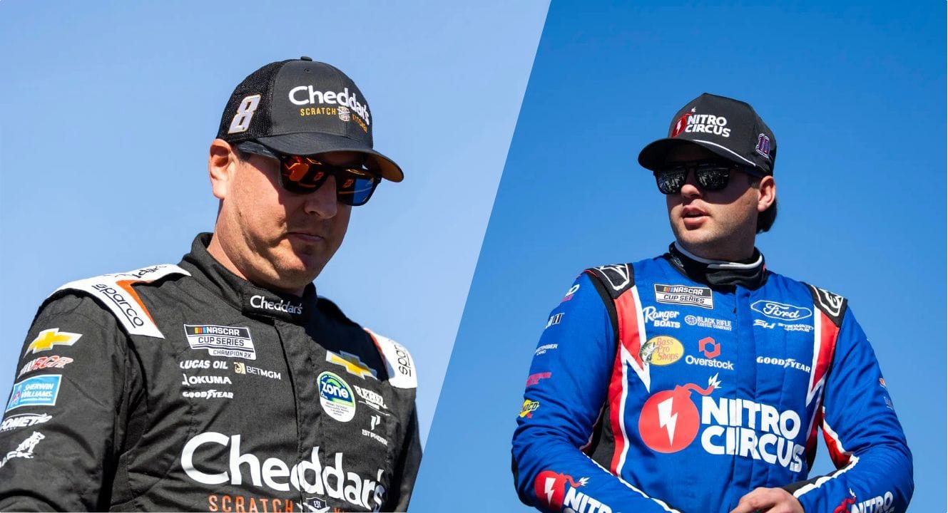 “Wrecks himself and blames someone else”: NASCAR fans torch Kyle Busch as he pins his Atlanta wreck on Noah Gragson