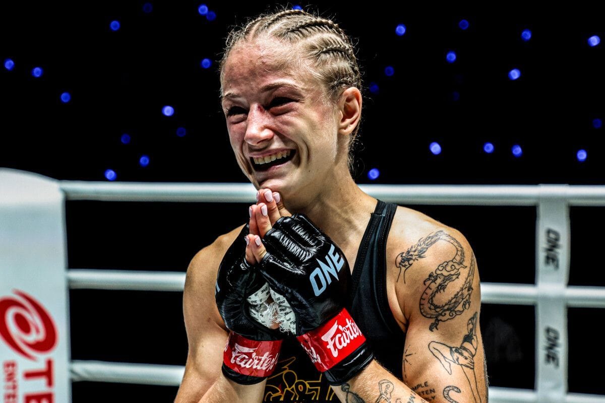 Stella Hemetsberger credits corner, coaches for huge kickboxing world title win over Jackie Buntan: “I trust them a lot”