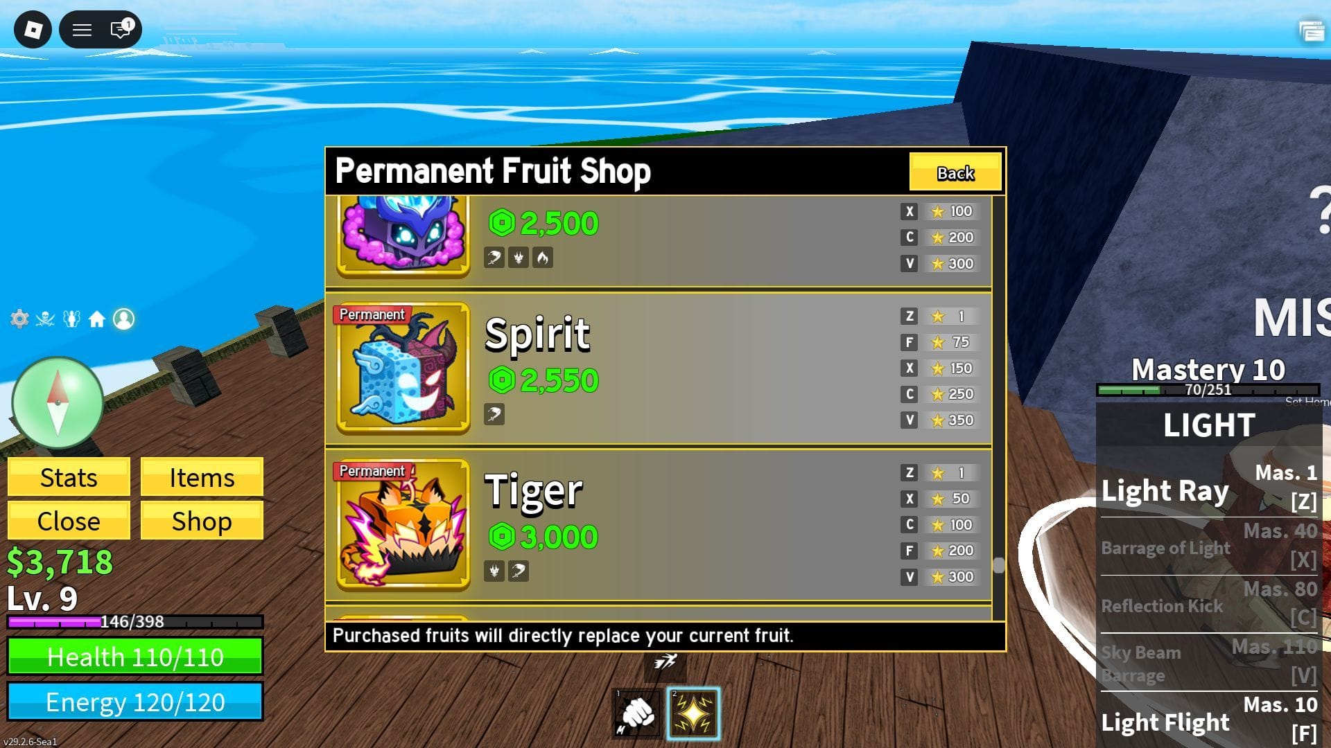 Spirit Fruit Rework Spirit Fruit in Blox Fruits: Price, moveset, and more