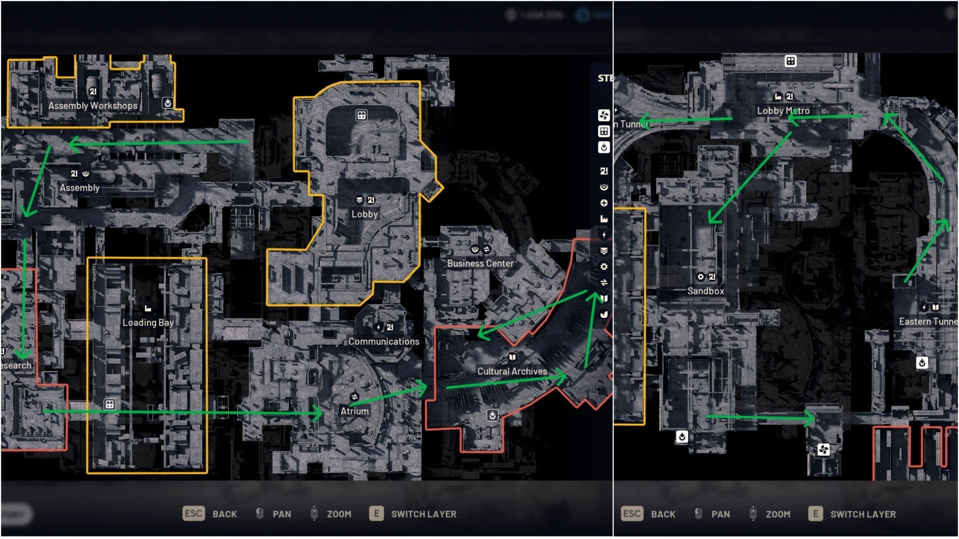 Stella farm route for Season 4 Week 5 Trials (Image via SK Gaming || Embark Studios)