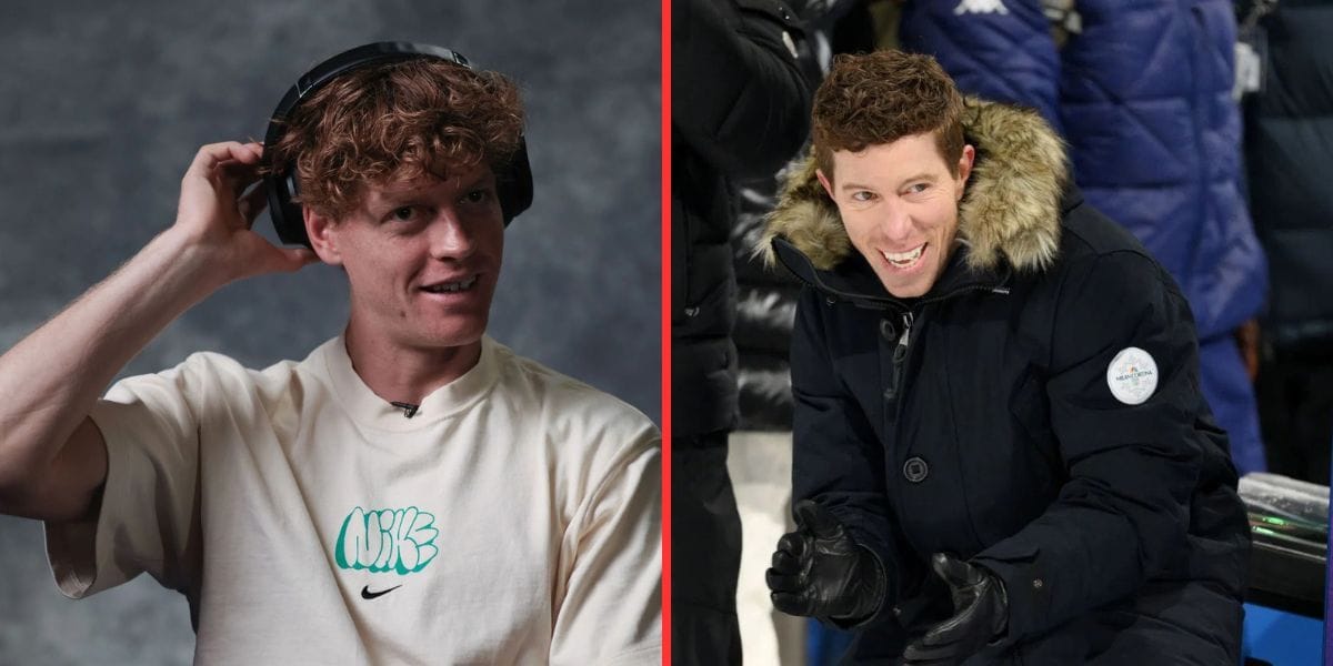Jannik Sinner sends rare message to $65,000,000 Shaun White as snowboarding icon makes stunning Winter Olympics return