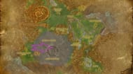 Here's where you can find the Mana-Tombs in WoW TBC's Terokkar Forest (Image via Blizzard Entertainment)