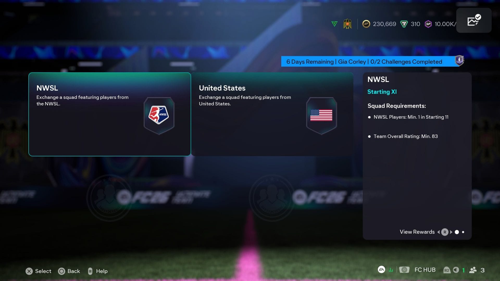 Requirements (Image via EA Sports)