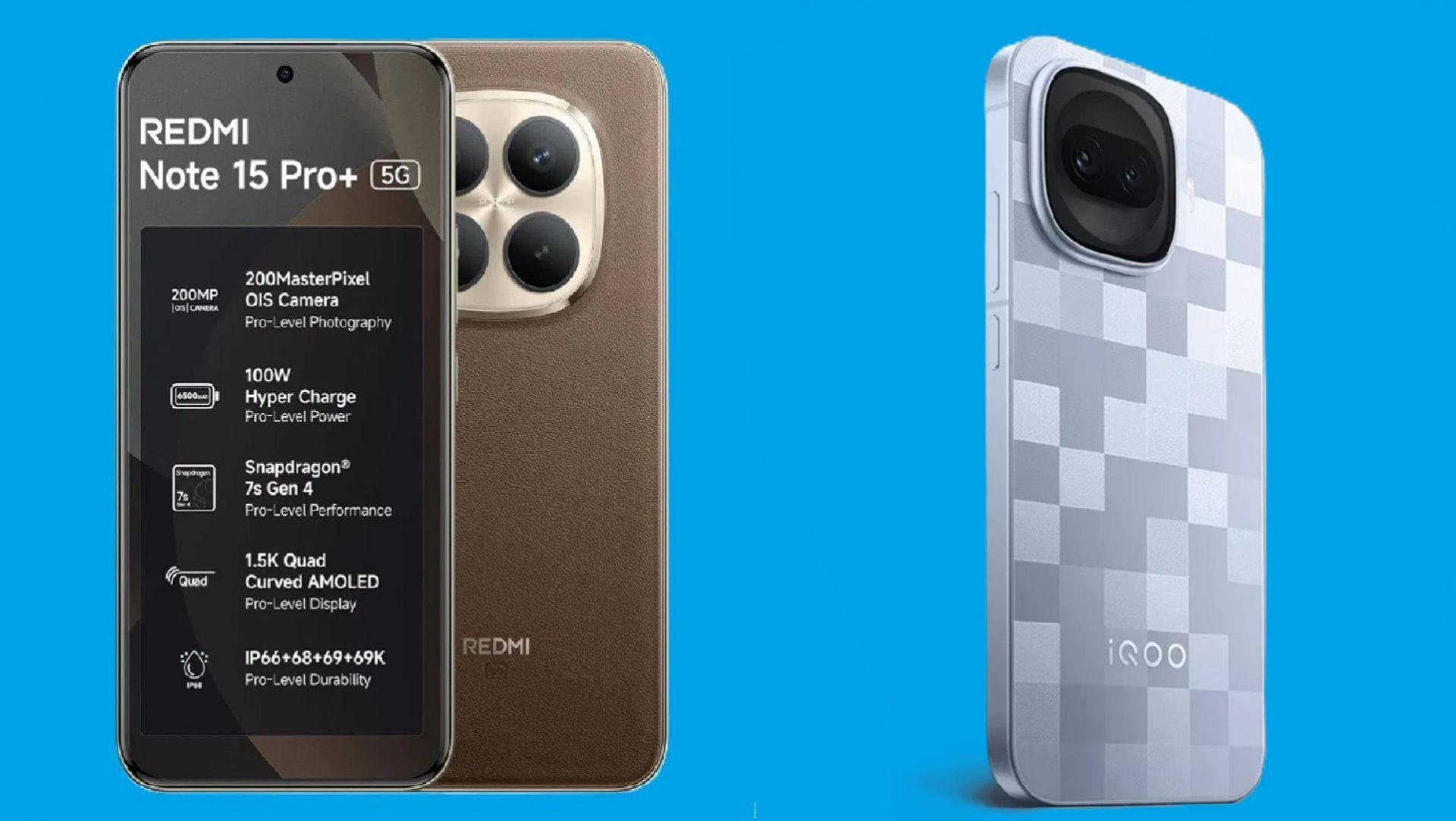 Redmi Note 15 Pro+ vs iQOO 15R: Which smartphone is better?