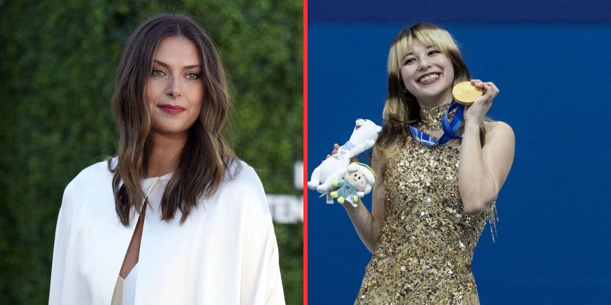 PICTURE: Maria Sharapova makes rare appearance at Winter Olympics to witness Alysa Liu creating history with gold