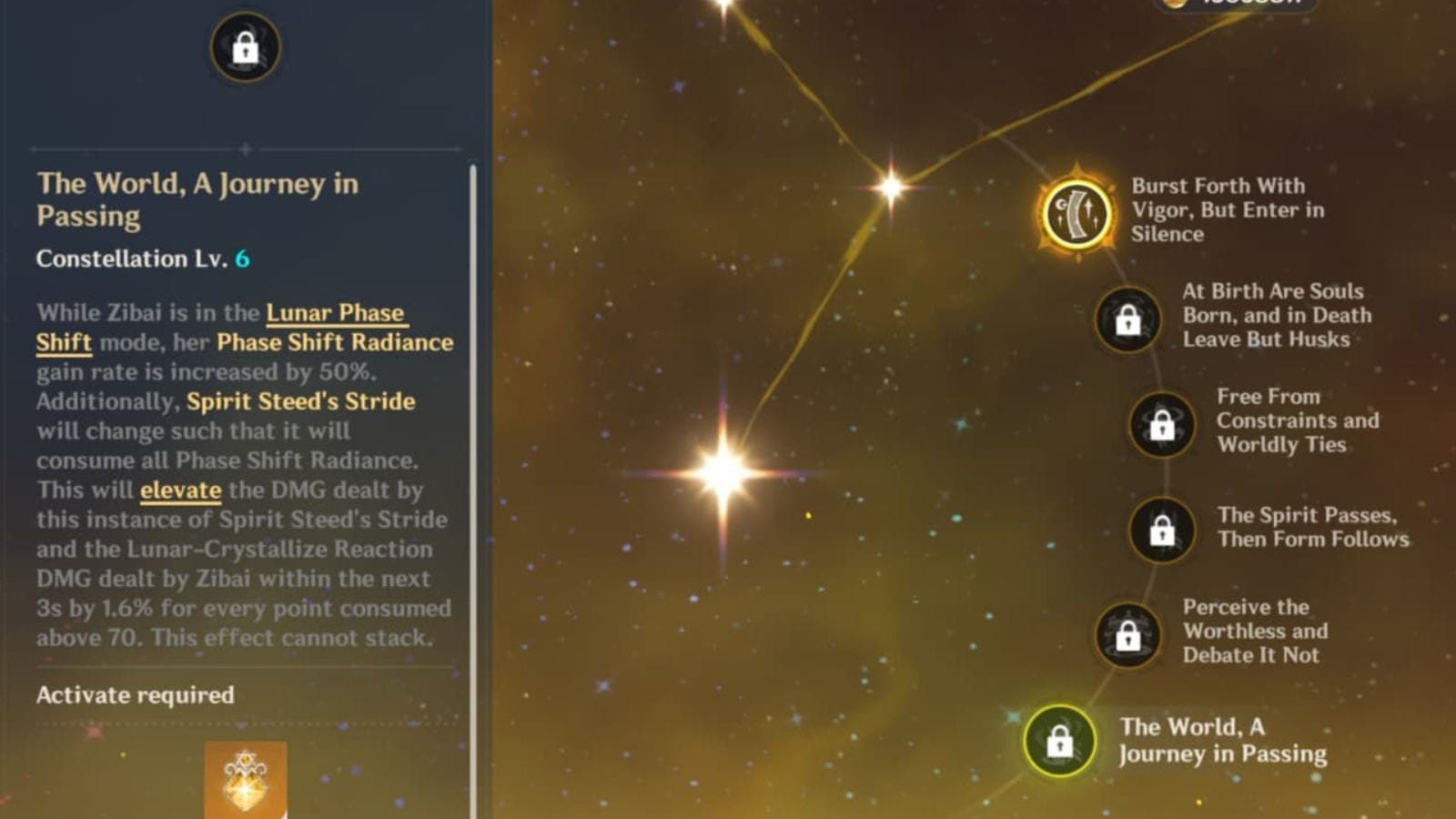 Zibai’s constellation 6 effect in the game (picture from Hoyoverse