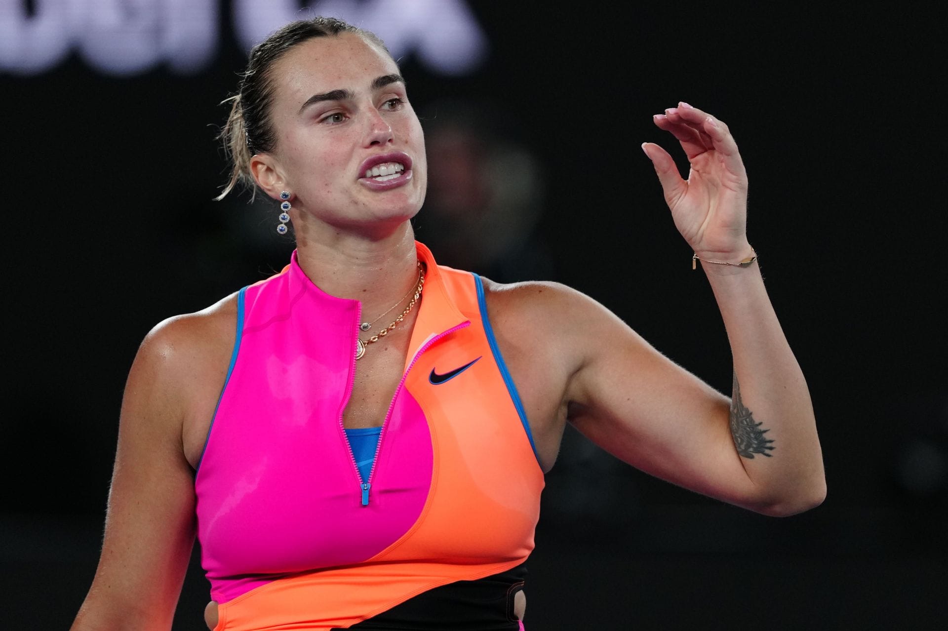 Aryna Sabalenka at the Australian Open 2026. (Photo: Getty)