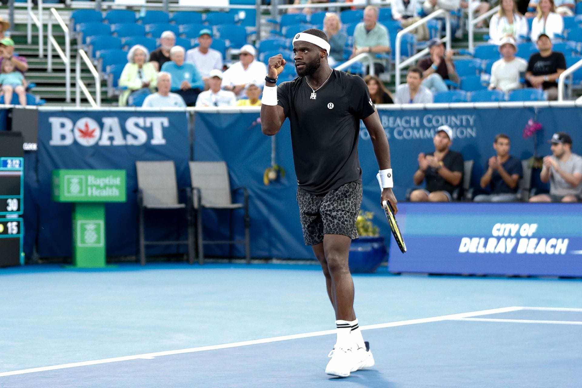 Tiafoe at the TENNIS: FEB 19 Delray Beach Open - Source: Getty