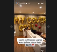 George Kittle's wife Claire reveals 'sweet surprise' she received from 49ers TE after debut photoshoot with Sports Illustrated (IG/clairekittle)