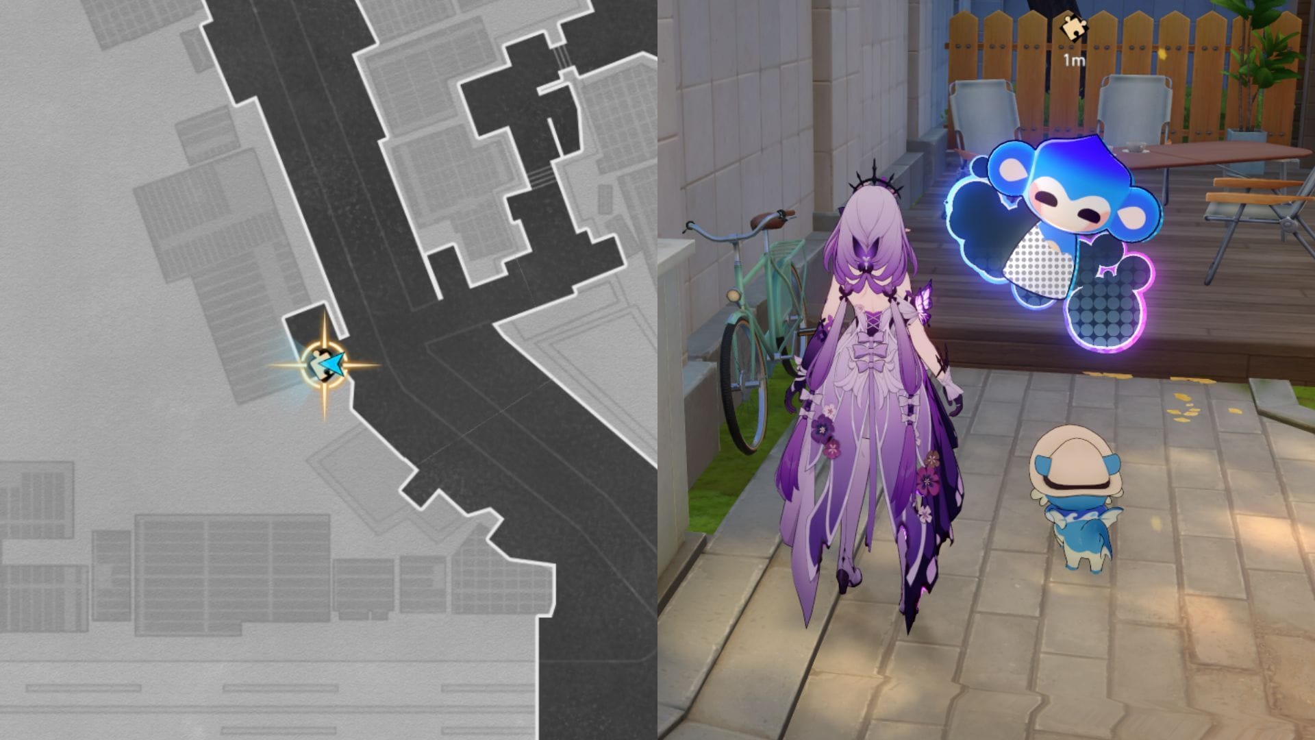 Fourth puzzle location (Image via Sportskeeda Gaming || HoYoverse)