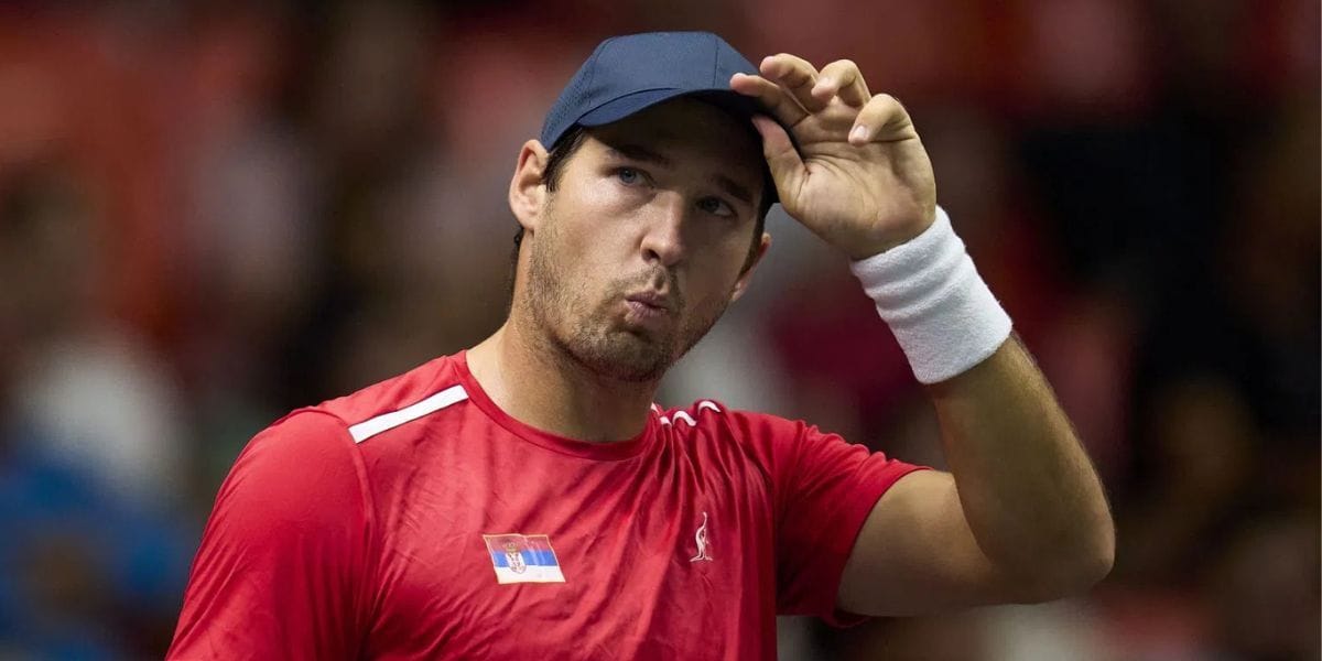 Shocking incident rocks Davis Cup as Serbia's Dusan Lajovic suffers freak head injury, rushed to hospital