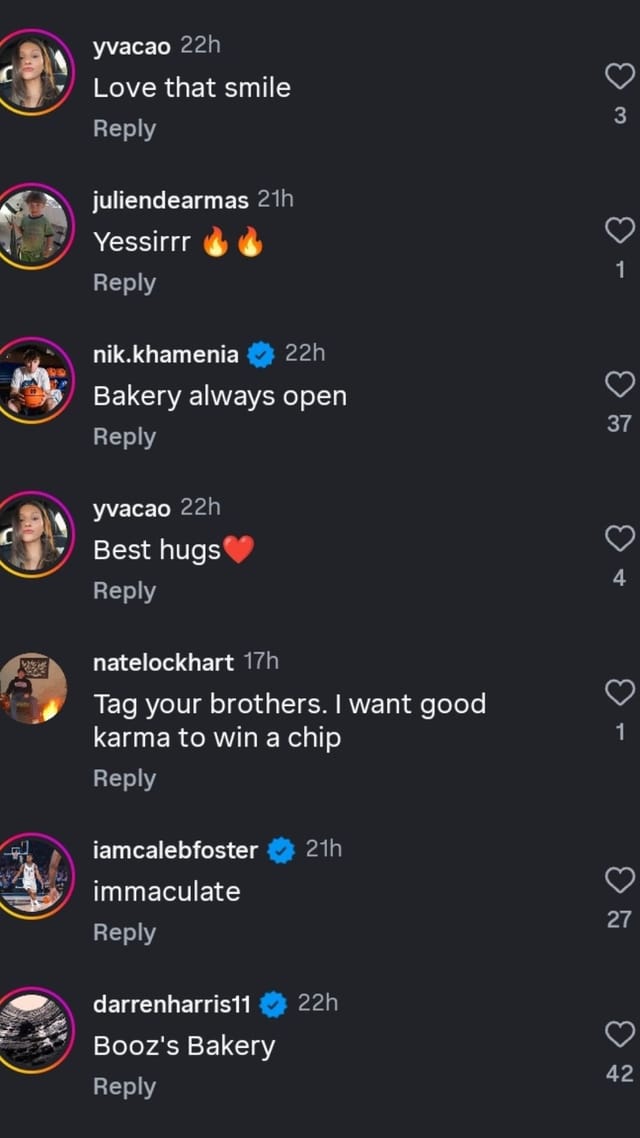 Cameron Boozer&rsquo;s GF Yva Lauren drops 3-word flirty reaction for Duke star after obliterating Notre Dame