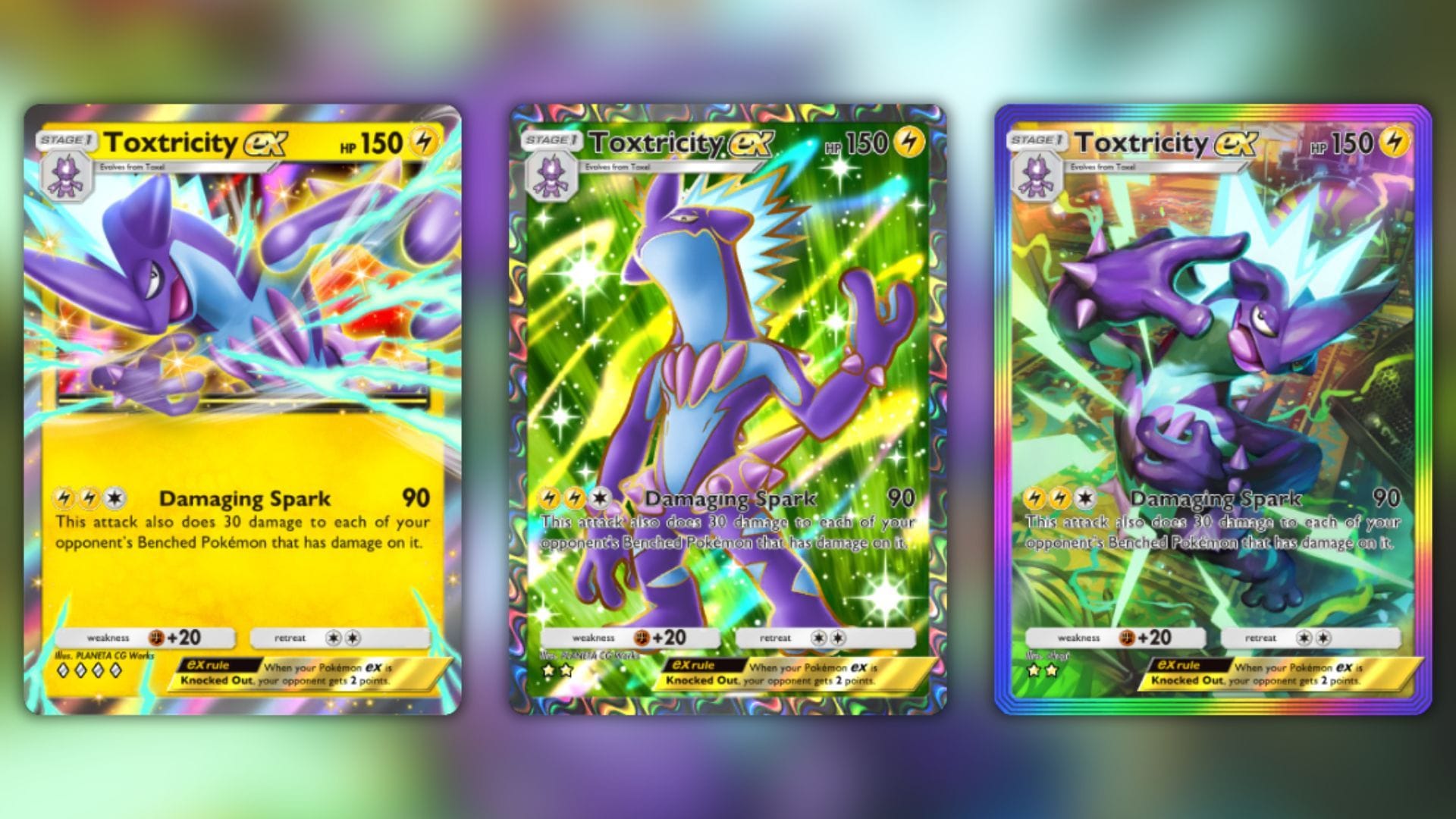 toxtricity ex pokemon card Toxtricity ex (100/182) [Scarlet & Violet: Paradox Rift] Damaged Holofoil