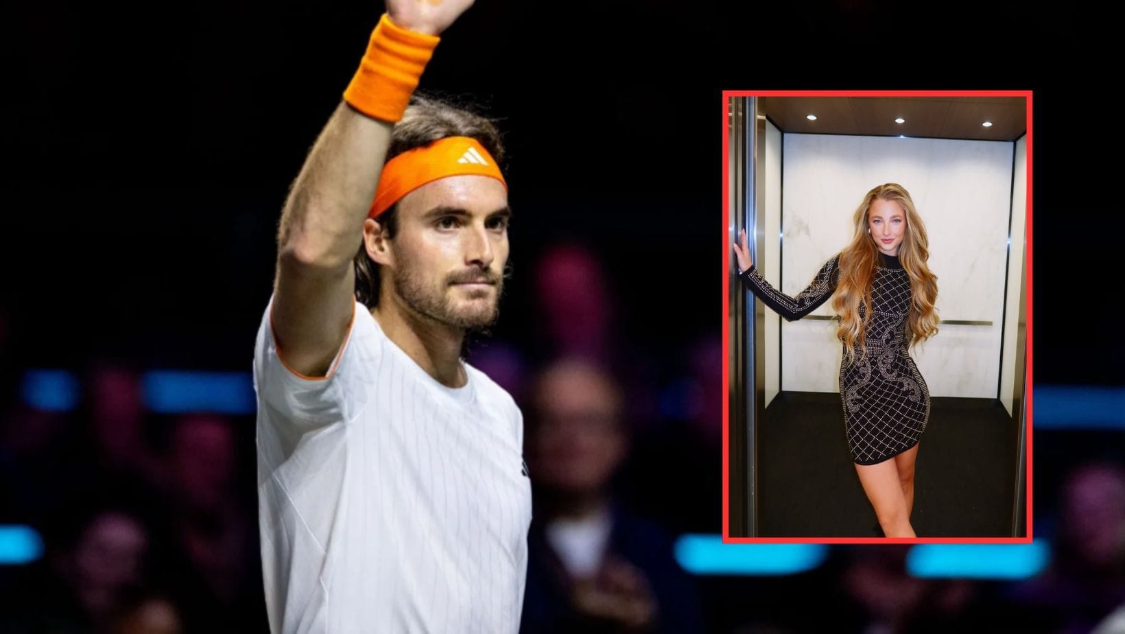 New woman joins Stefanos Tsitsipas' player box at Rotterdam 2026: Meet the American ex-college tennis player now traveling the world with him