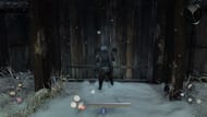 Open the wooden door in front of you (Image via Koei Tecmo)