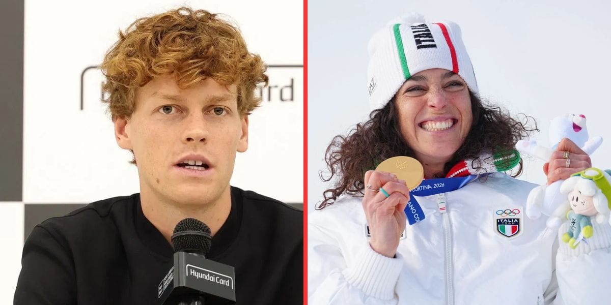 Jannik Sinner showers high praise on Federica Brignone after Italian overcomes broken leg to take Winter Olympics gold