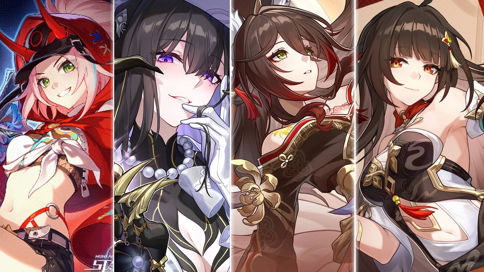 Rappa, The Dahlia, Fugue, Lingsha (Image via Sportskeeda Gaming/HoYoverse)