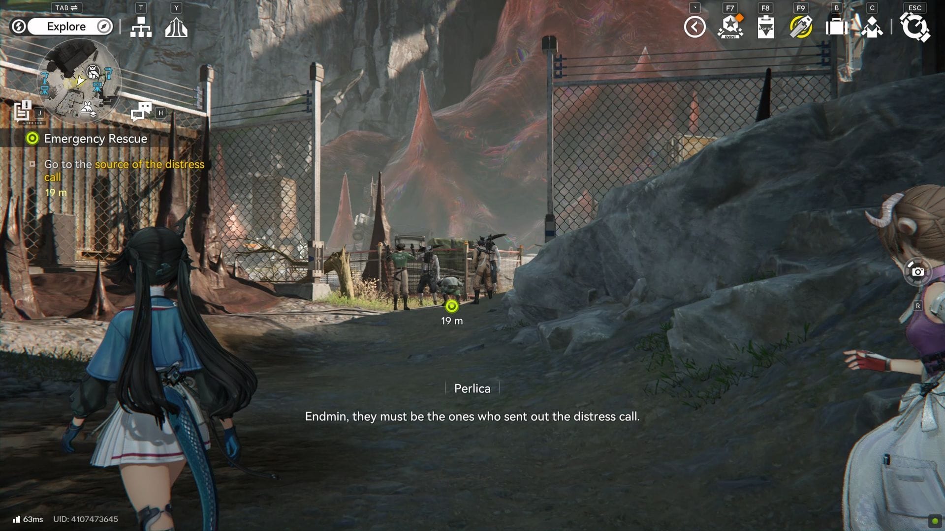 Save the crew mates from the Landbreakers (Image via Hypergryph)