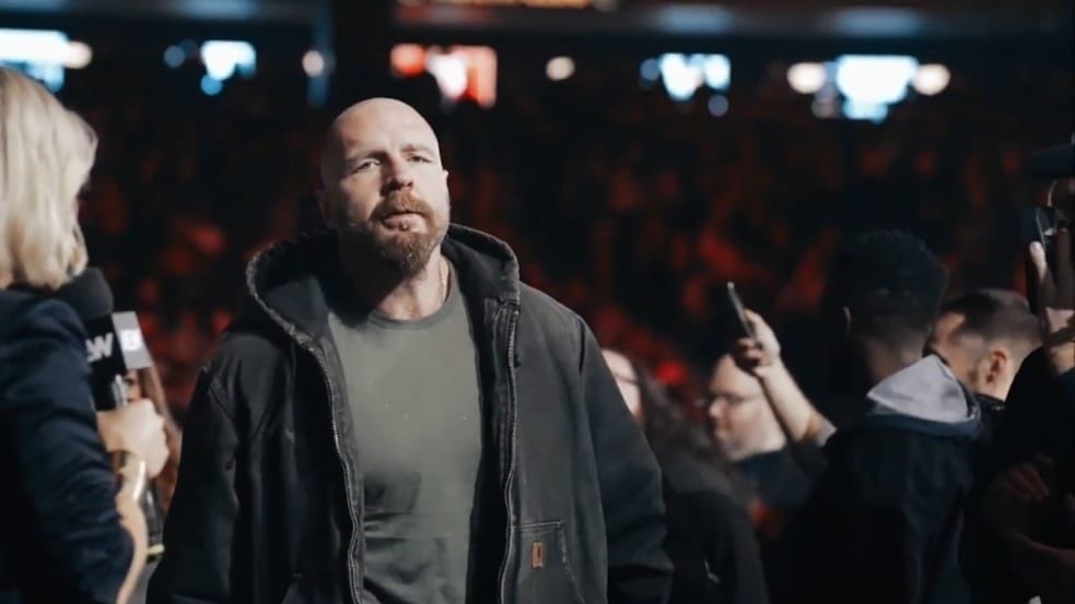 Watch: Jon Moxley breaks character and forced to improvise in an incredible moment at AEW Grand Slam 2026