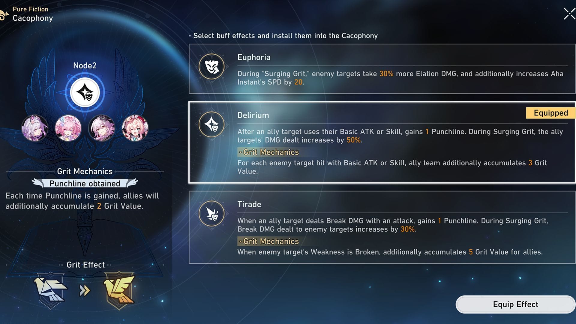 Honkai Star Rail 4.0 Pure Fiction buffs (Image via Sportskeeda Gaming/HoYoverse)