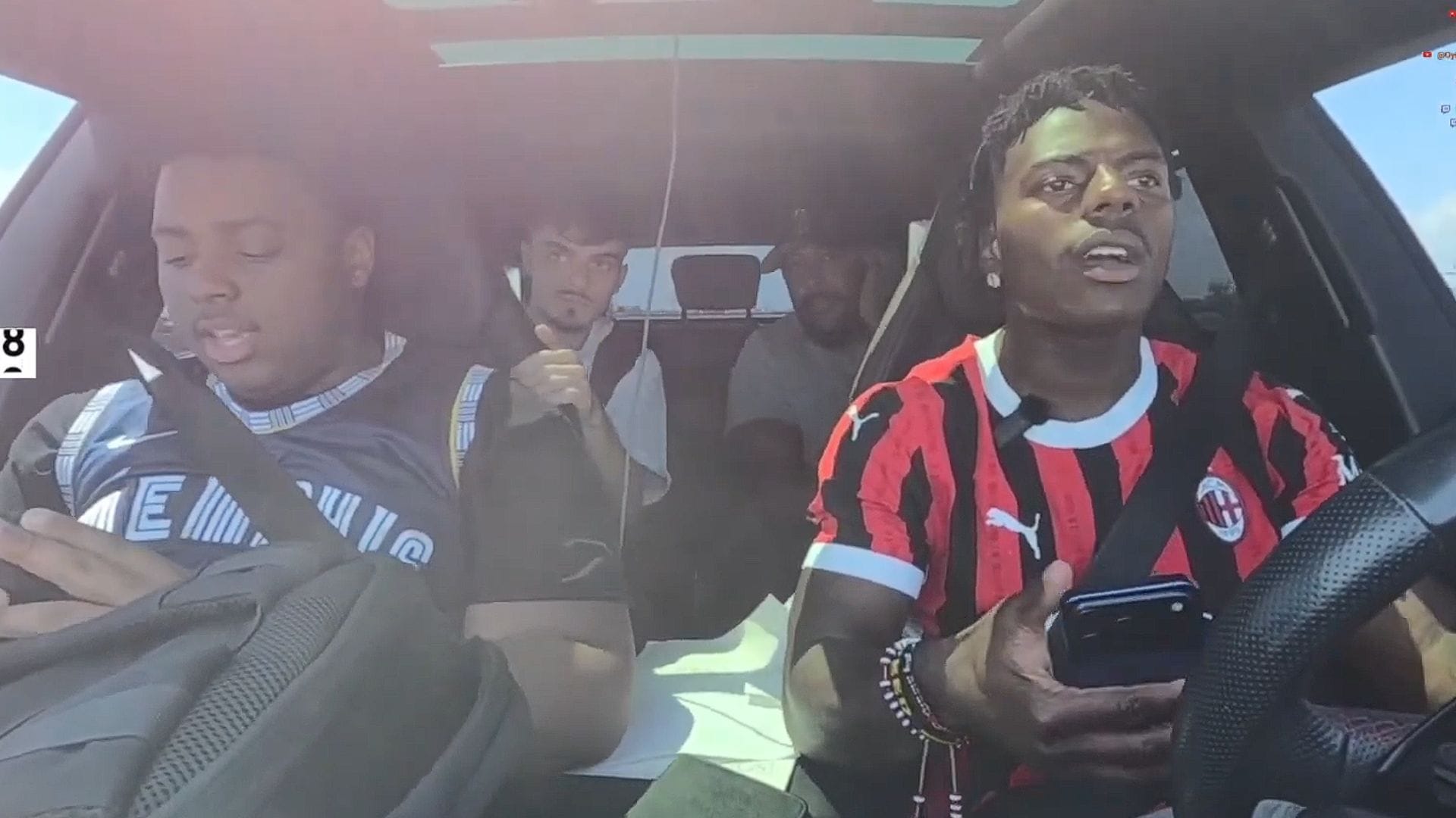 Video of IShowSpeed "nearly getting into accident" on livestream goes viral