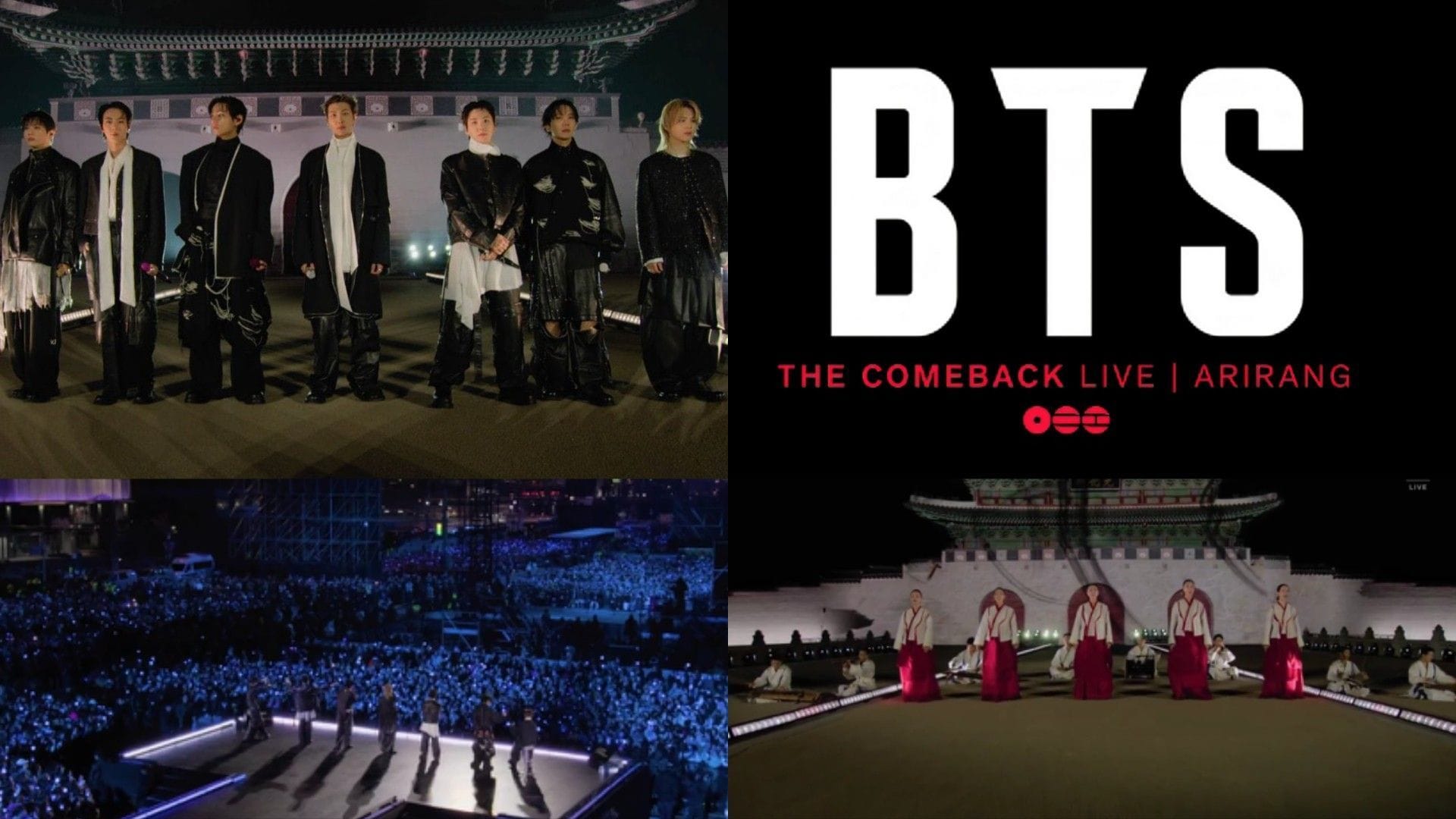 BTS The Comeback Live: ARIRANG full setlist and key highlights: Body to Body, Swim, Butter, Mic Drop and more
