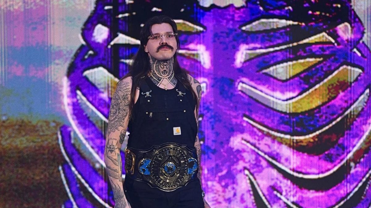 Dominik Mysterio reacts after going on a date with female WWE star