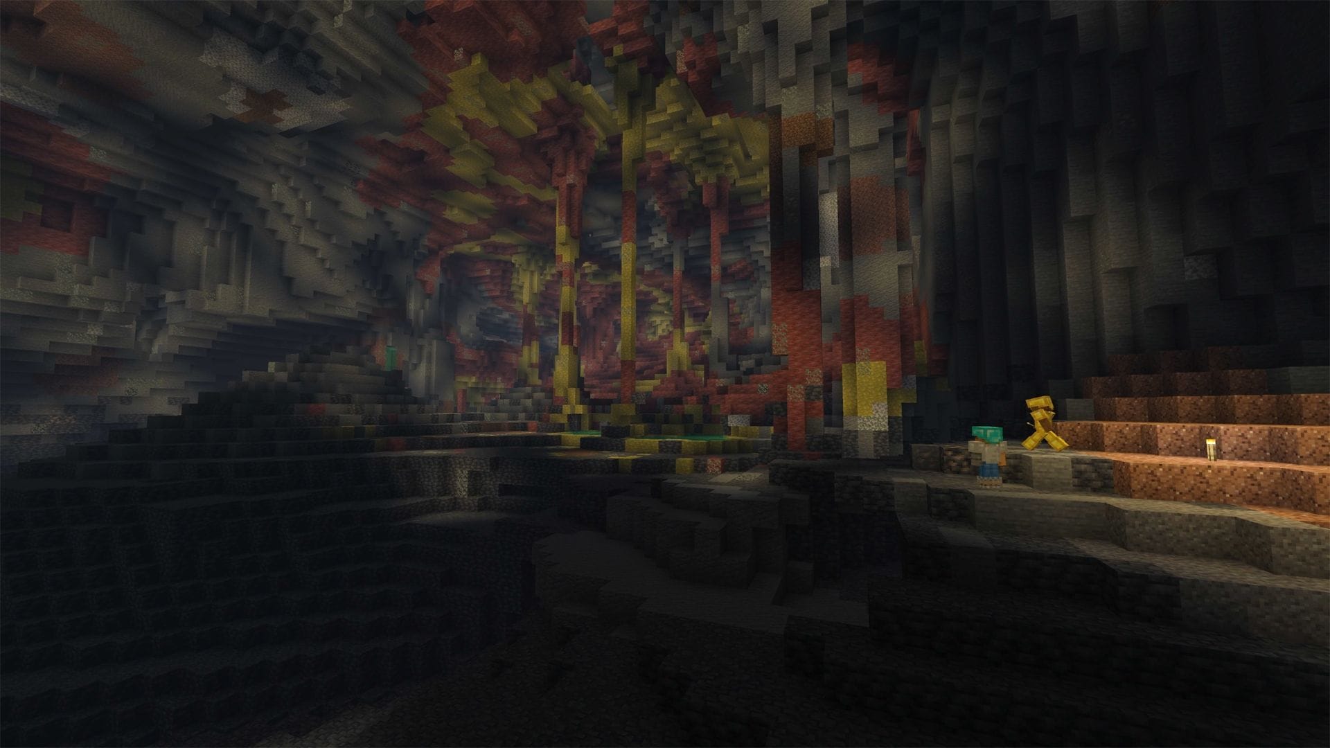 Minecraft expands caves with new Sulfur Cave biome
