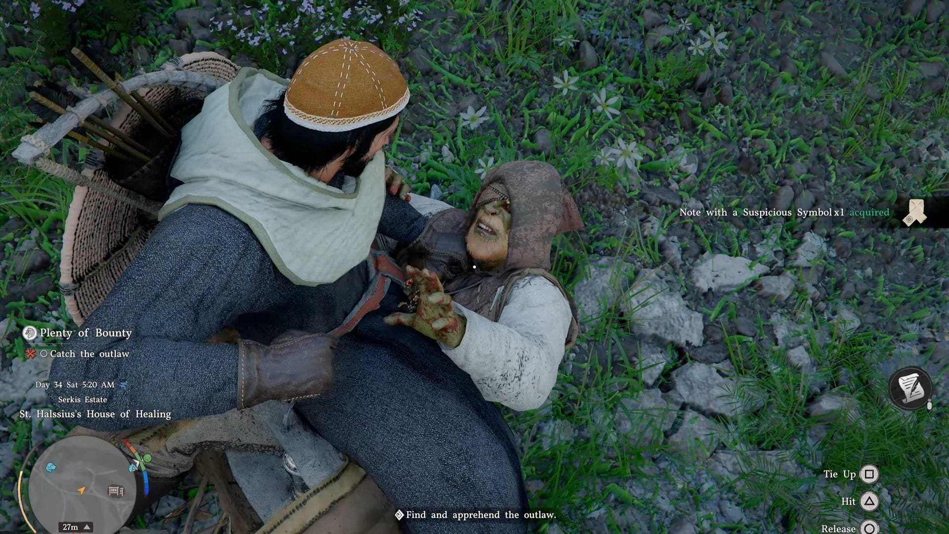 How to find the outlaw during Plenty of Bounty quest in Crimson Desert