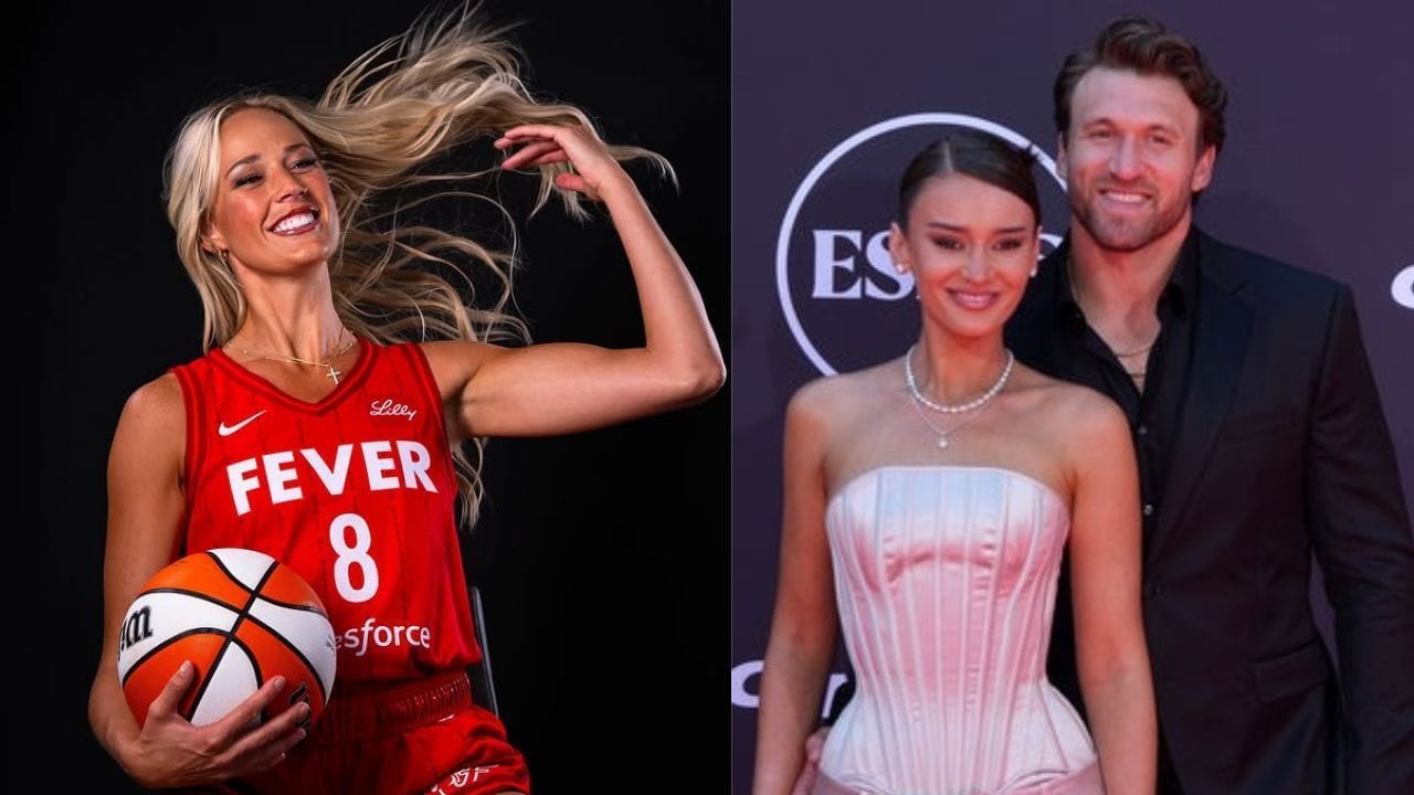 Sophie Cunningham posing in black bikini with "coconut-oil" soaked skin triggers Kristin Juszczyk's reaction