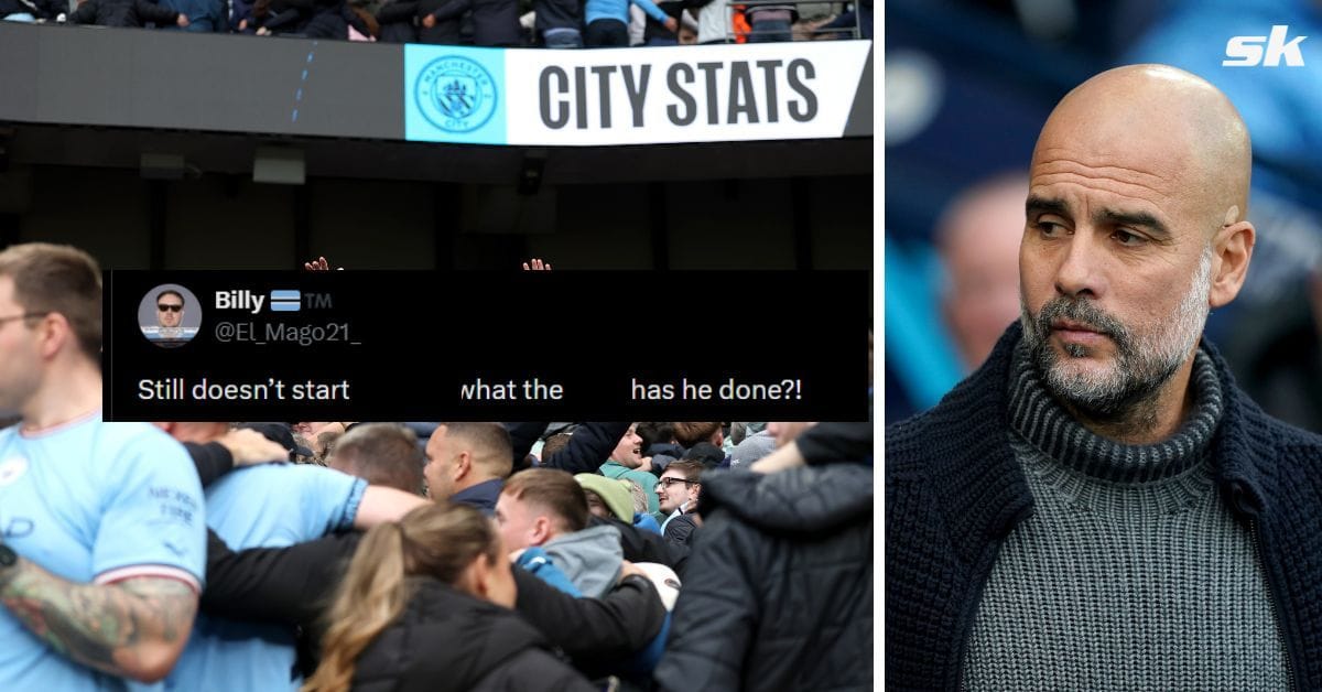 "What more does he have to do", "Where tf is he" - Manchester City fans disappointed as star left out of XI for Real Madrid UCL clash
