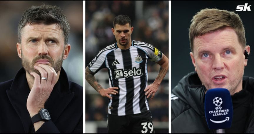 “For me it’s a nonsense story” - Newcastle boss Eddie Howe hits out at rumors linking Bruno Guimaraes with Manchester United