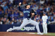 Bryan Woo in action for the Seattle Mariners - Source: Getty