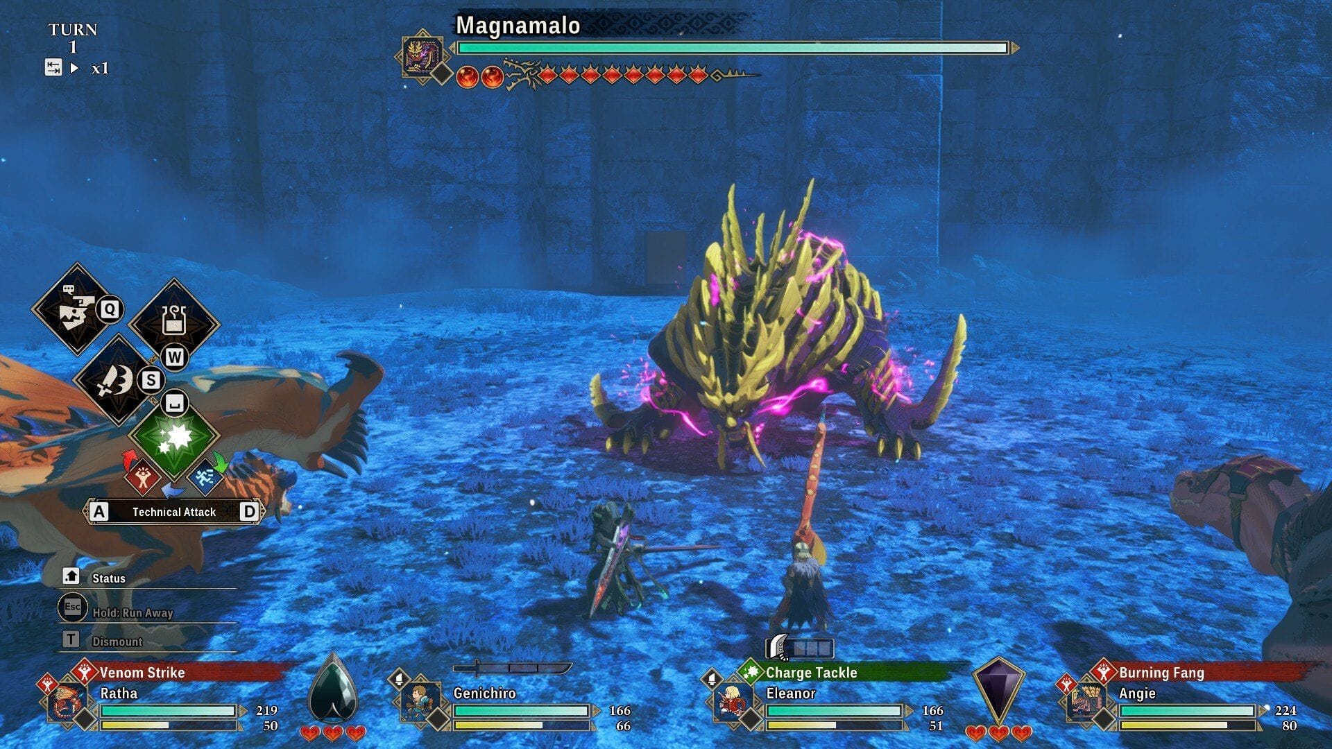 How to defeat Magnamalo in Monster Hunter Stories 3