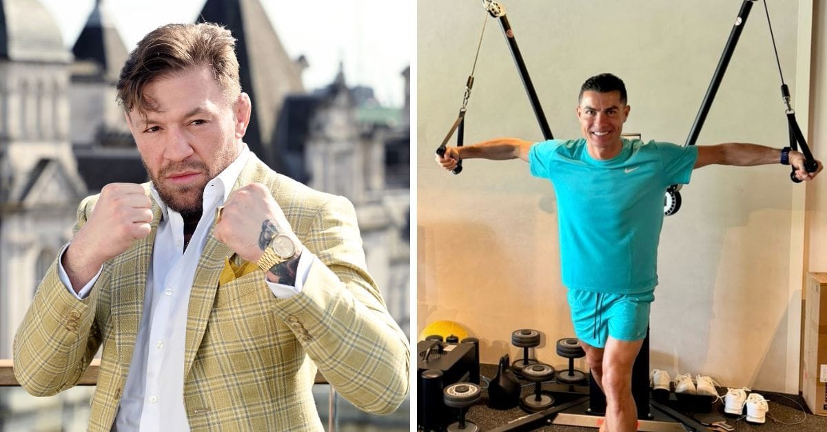 Conor McGregor sends 3-word message to Cristiano Ronaldo as Portugal captain says he’s ‘getting better every day’ at the gym
