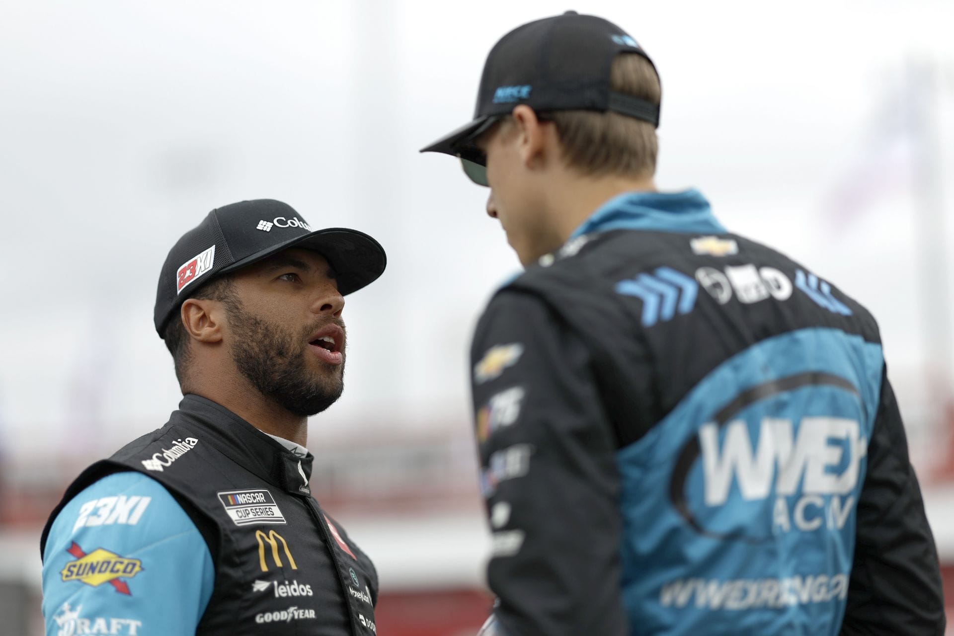 Bubba Wallace takes the blame for Carson Hocevar contact after triggering a massive pileup in Martinsville Cup race: “ I misjudged”