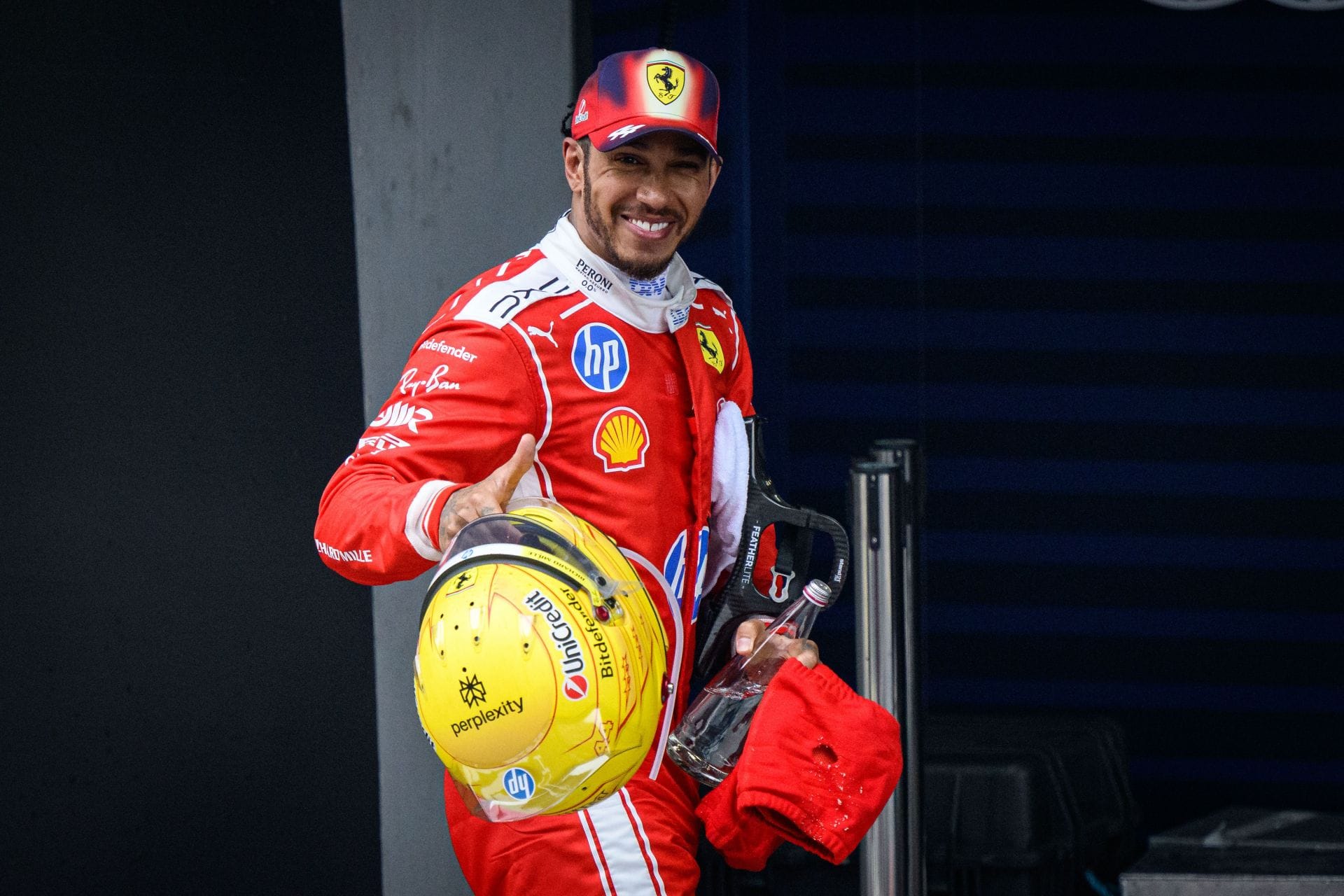 Lewis Hamilton at the Chinese Grand Prix - Source: Getty
