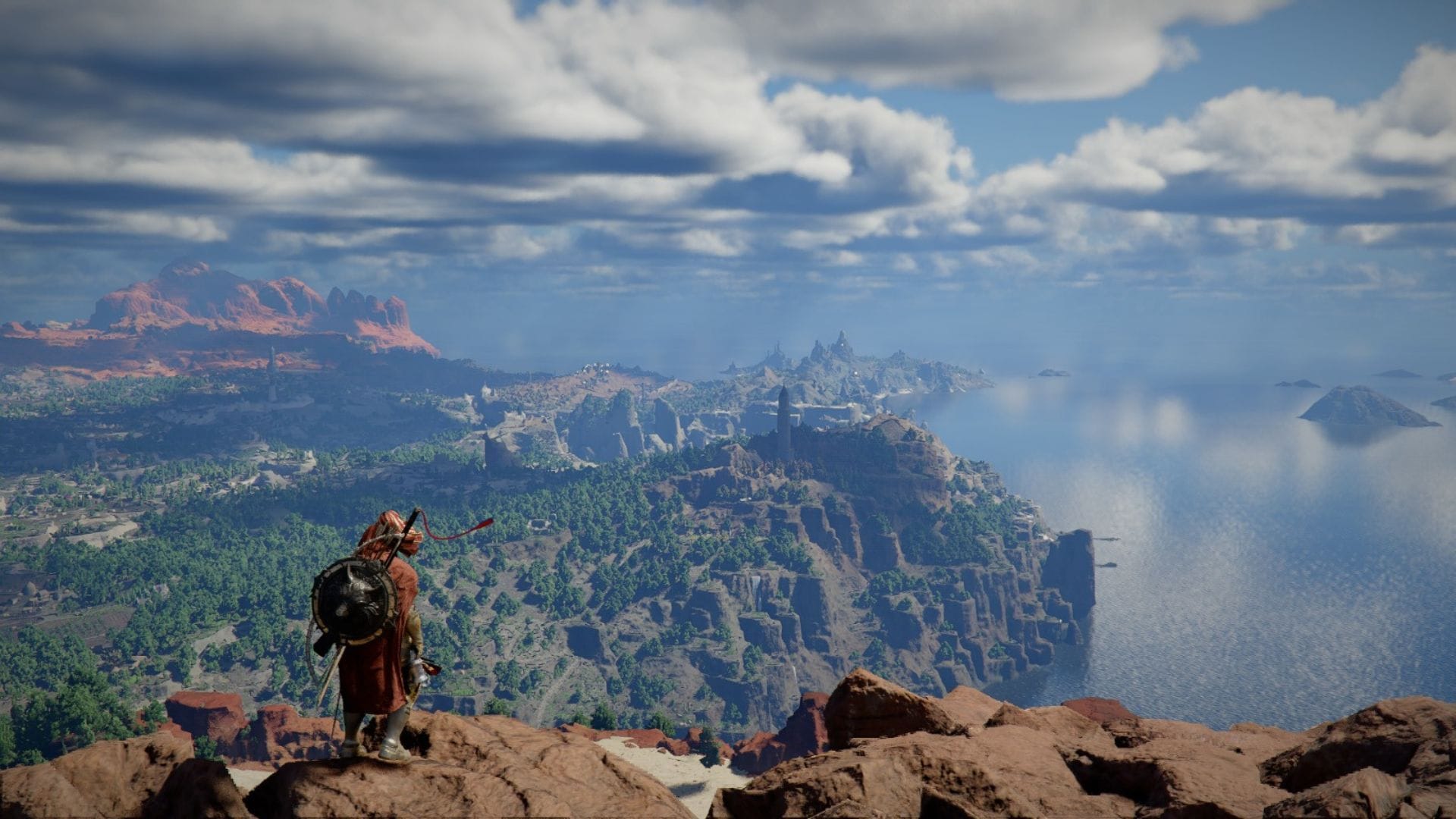 What happens when you reach the map's edge in Crimson Desert