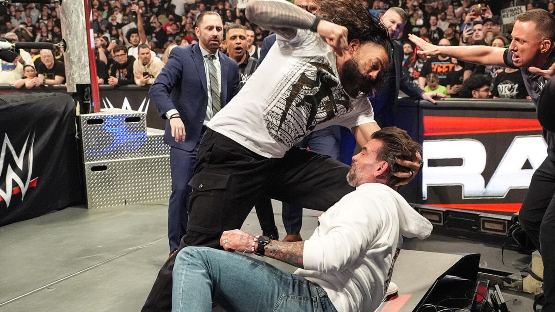 WWE personality goes wild after shocking RAW ending: "I don't know if CM Punk thinks that he's The Joker"