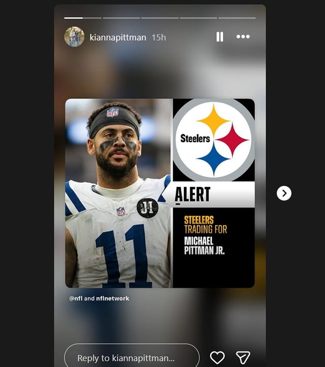 Michael Pittman Jr. wife Kianna /@kiannapittman