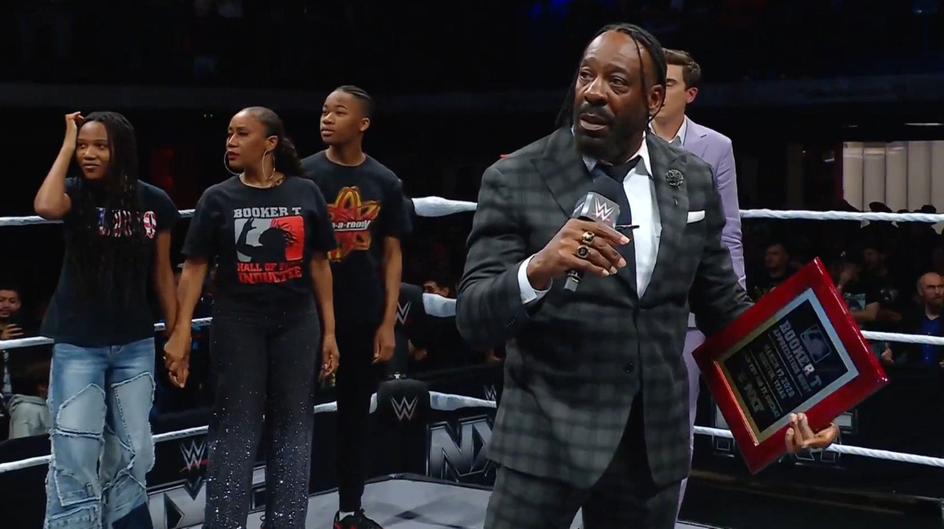 Booker T upset after his celebration is ruined by WWE star; calls out management