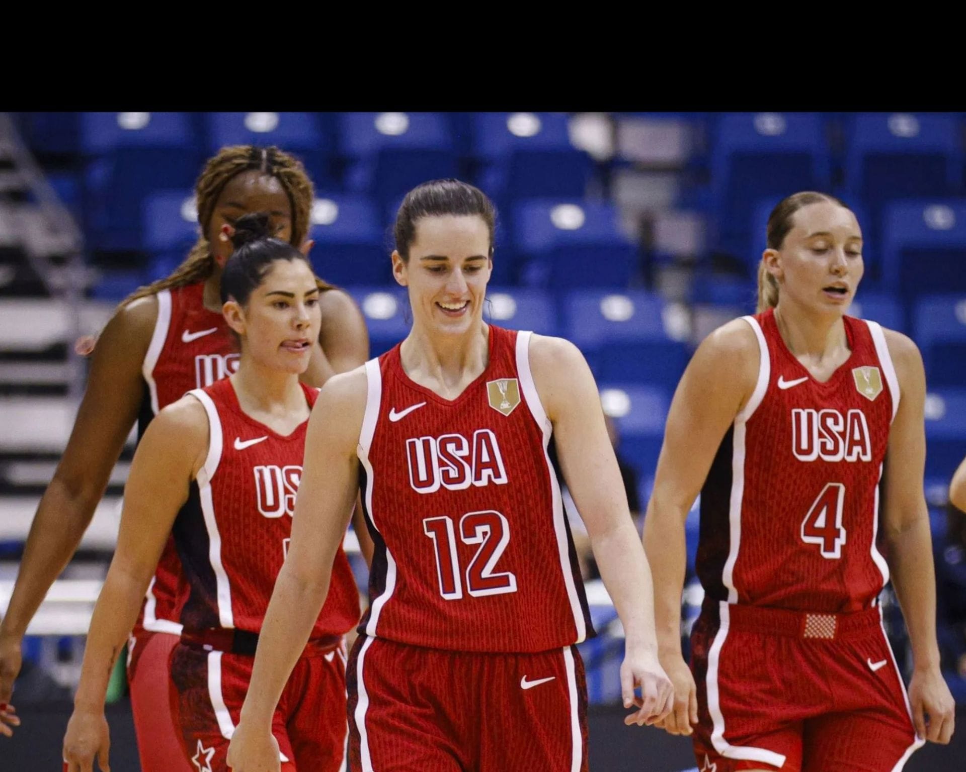 "So Angel Reese has no fans" - WNBA Community Erupt as Caitlin Clark & Paige Bueckers Dominate FIBA MVP Voting With Sky Star Trailing