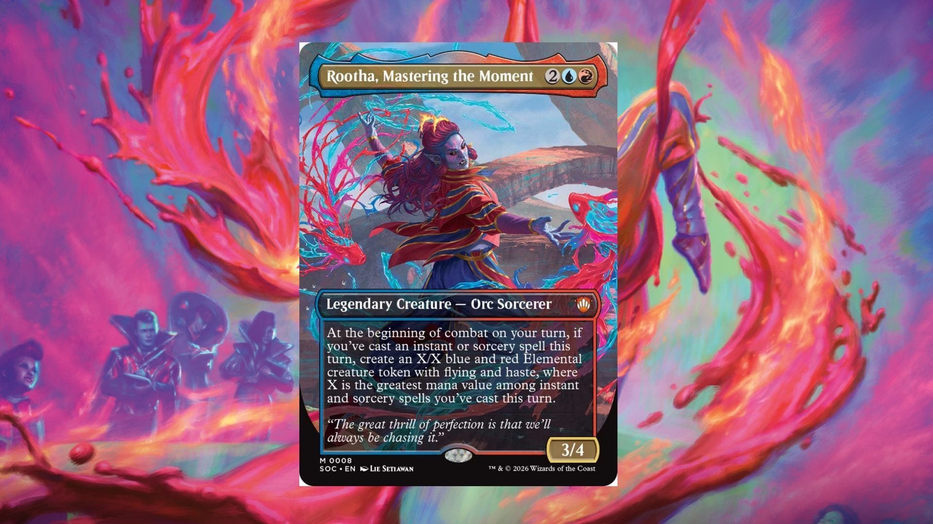 mtg cards with enrage Secrets of Strixhaven Flashback (Extended Art) #333 main image 0