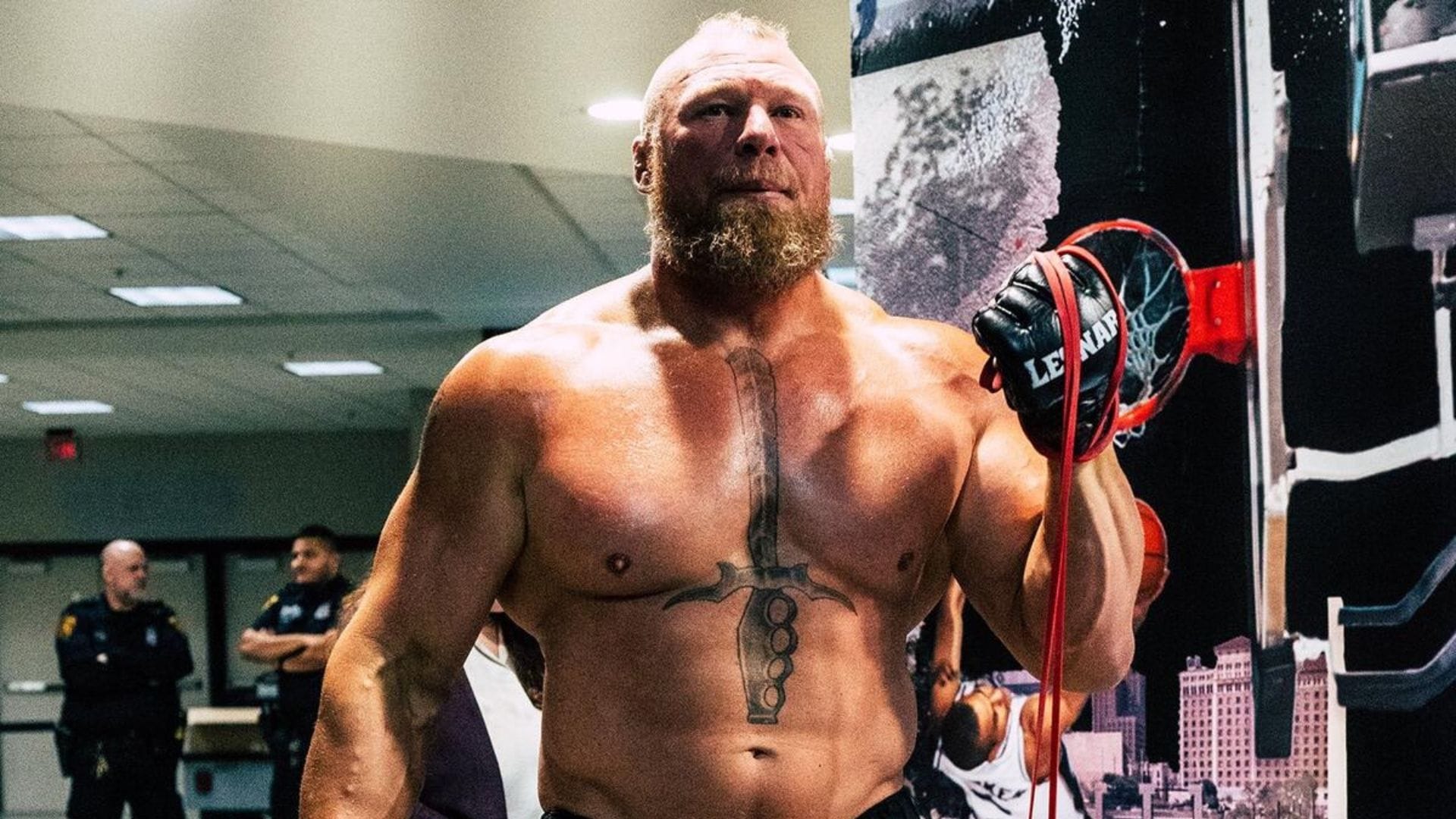 WWE's Newest Sensation Is 'Bigger' Than Brock Lesnar