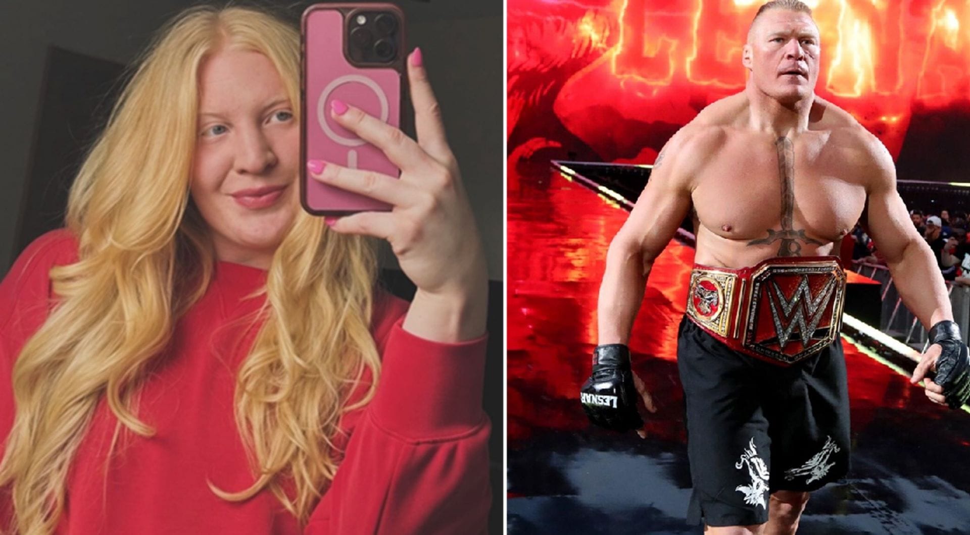 Brock Lesnar's daughter Mya reacts to recent comments about his legacy